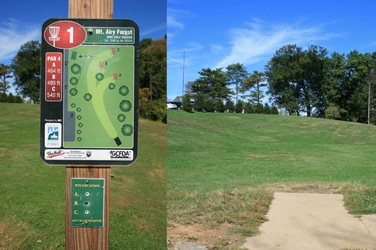 Play a Round of Disc Golf at Mt. Airy
